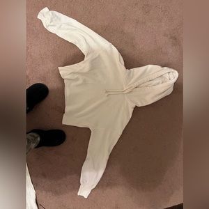 Hollister cropped hoodie